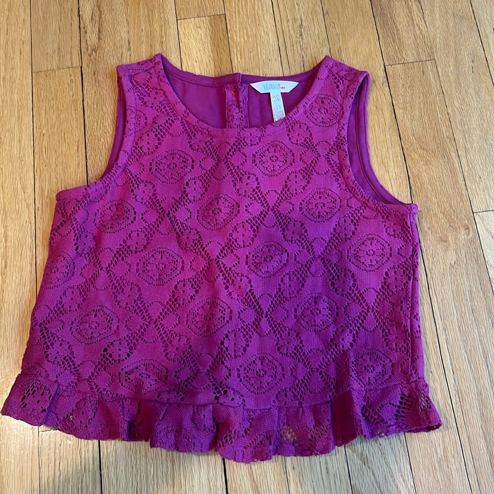 Matilda Jane. NWOT. Size 12 sleeveless top.